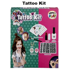 Sparkly Tattoo Set - Temporary Body & Face Art